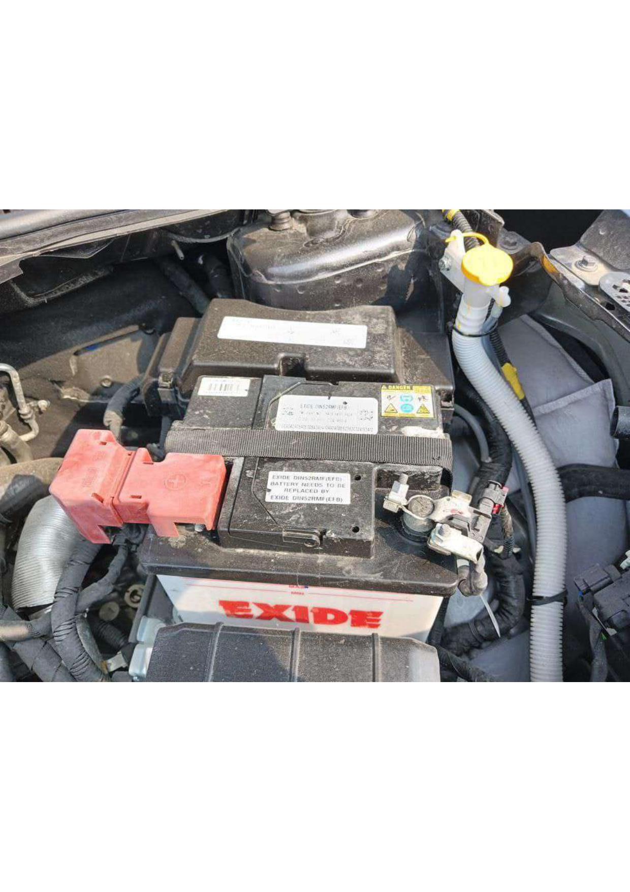 Car battery replacement, Exide