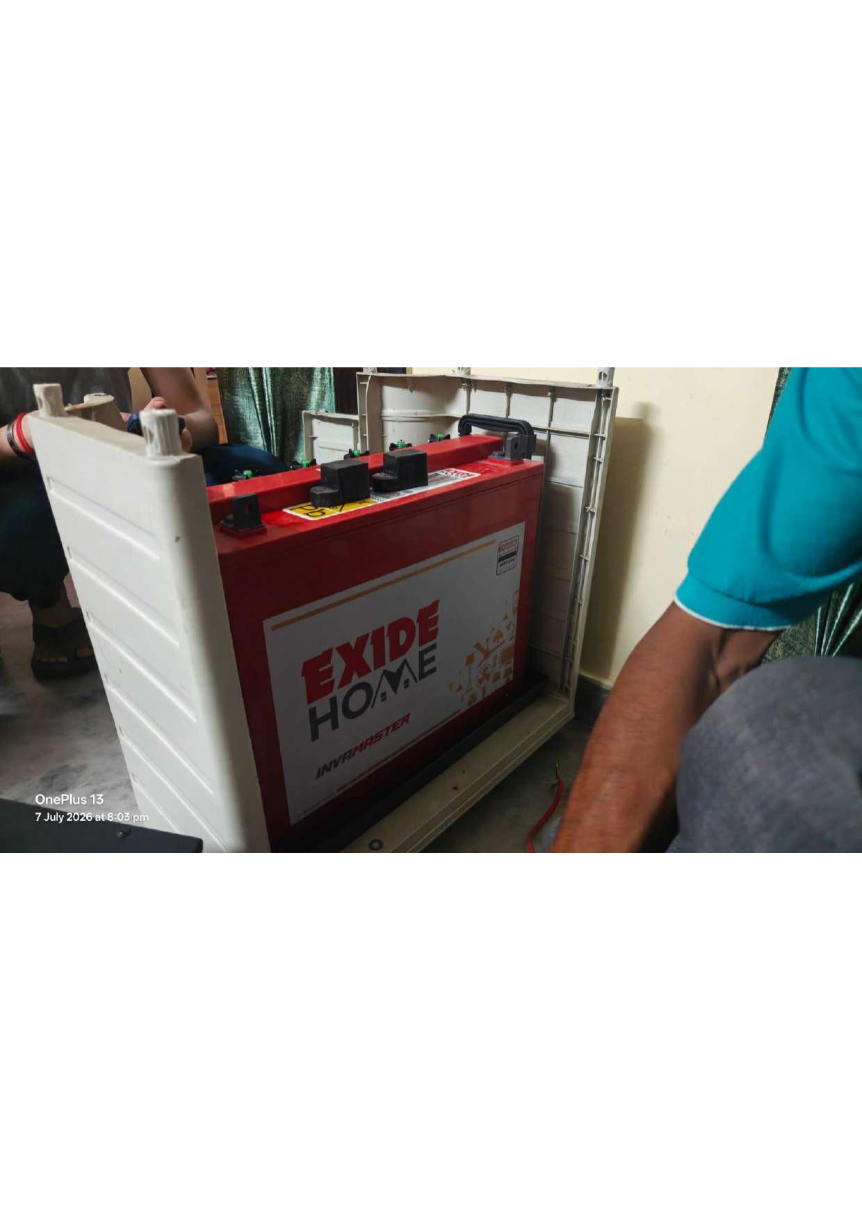 Exide Home battery delivery