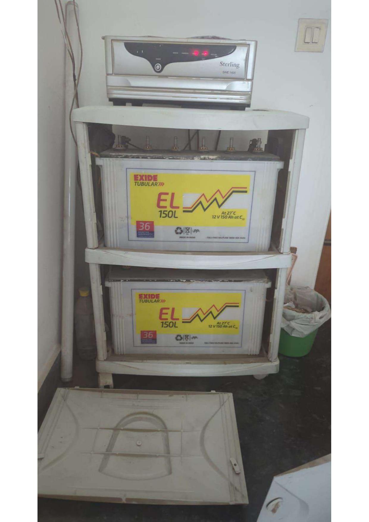 Exide tubular batteries