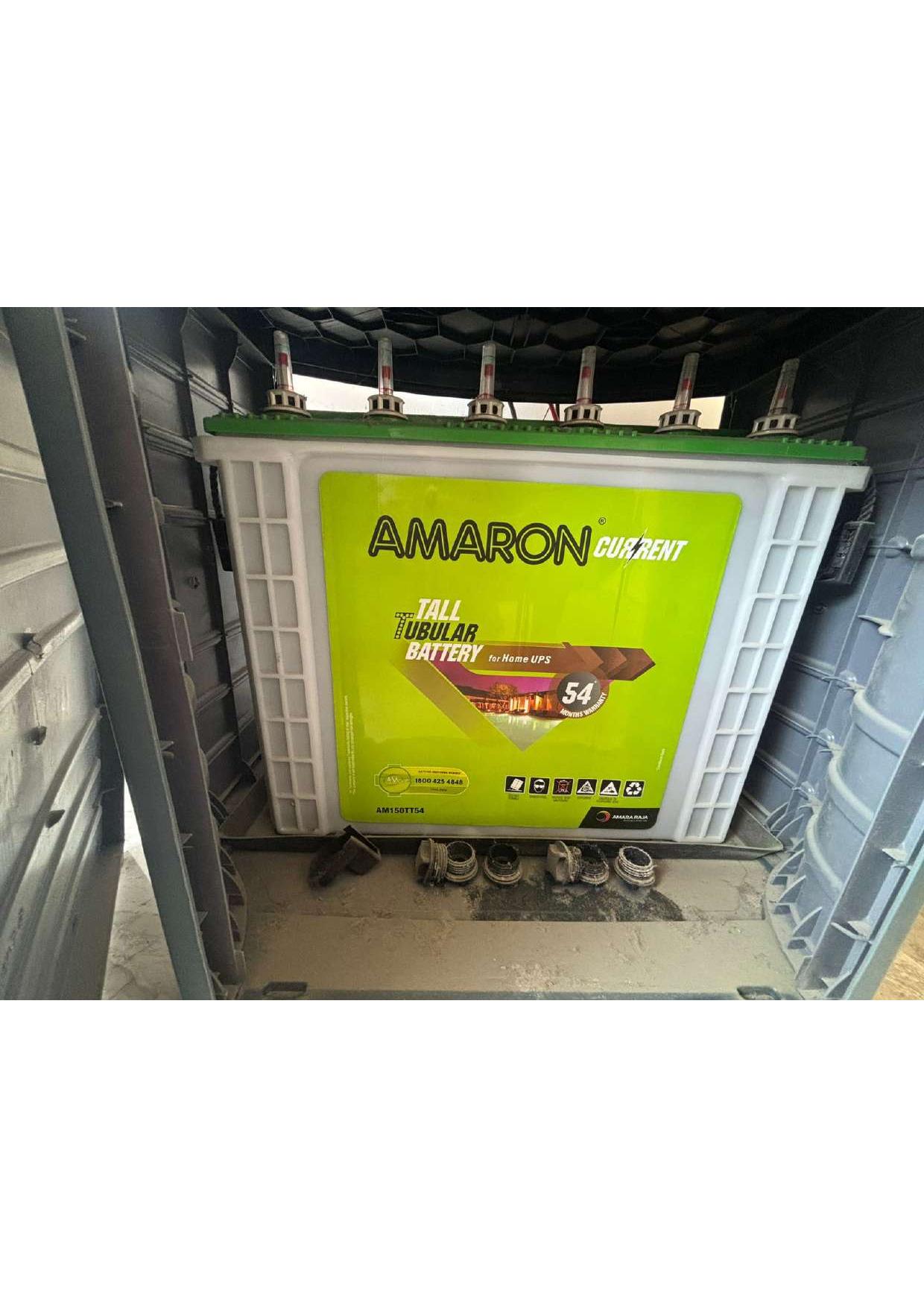 Amaron Current battery install