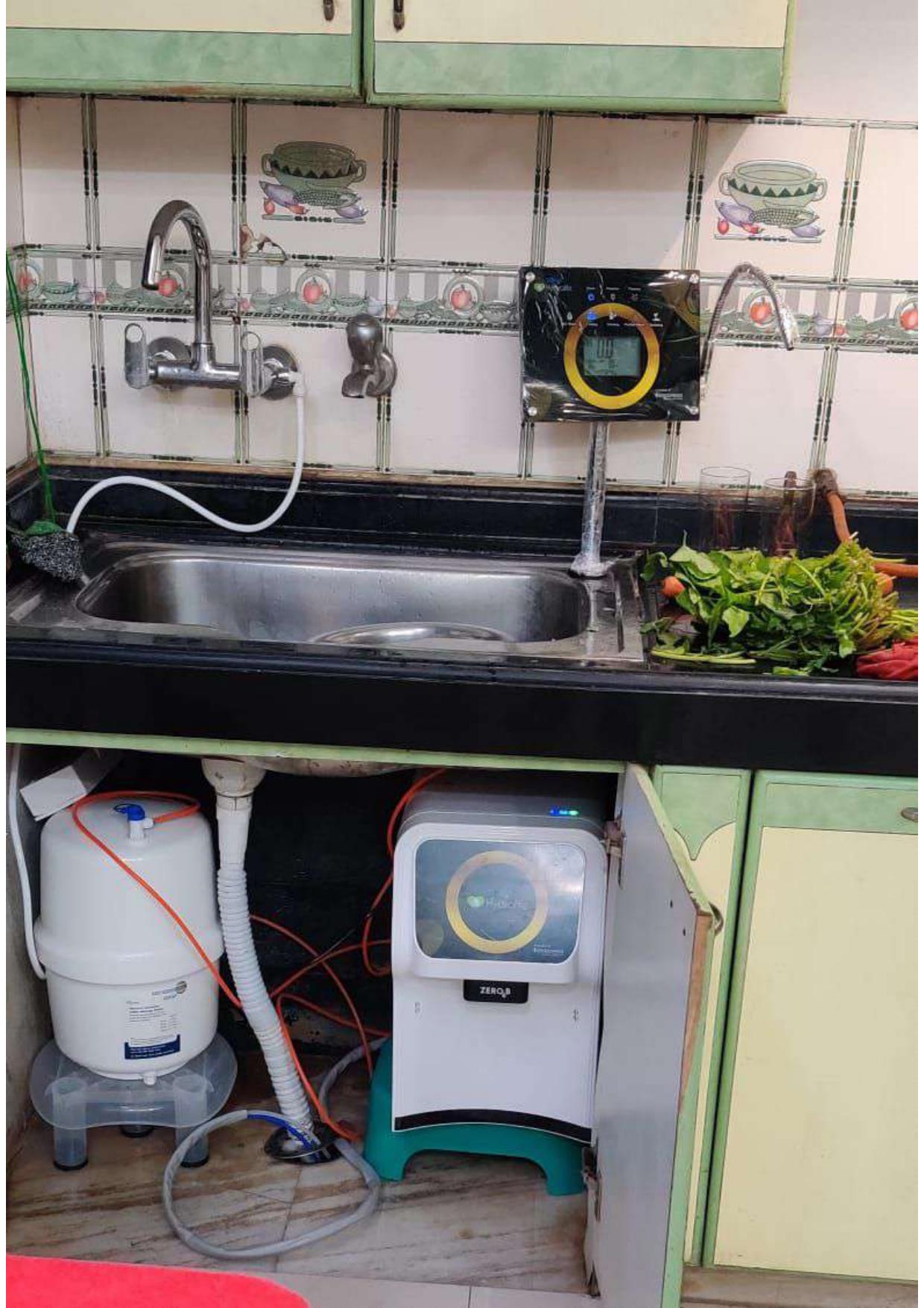 Under-sink RO install