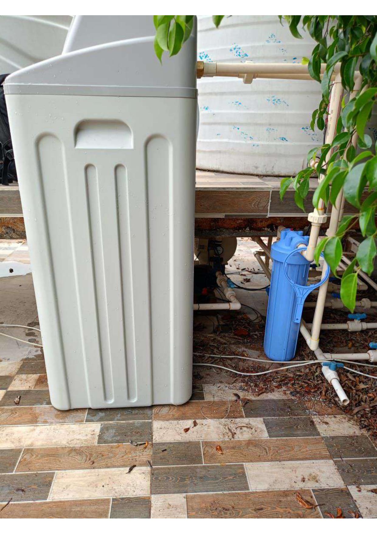 Water softener install