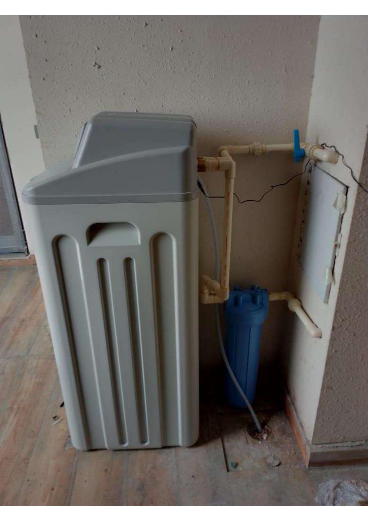 Water softener new install