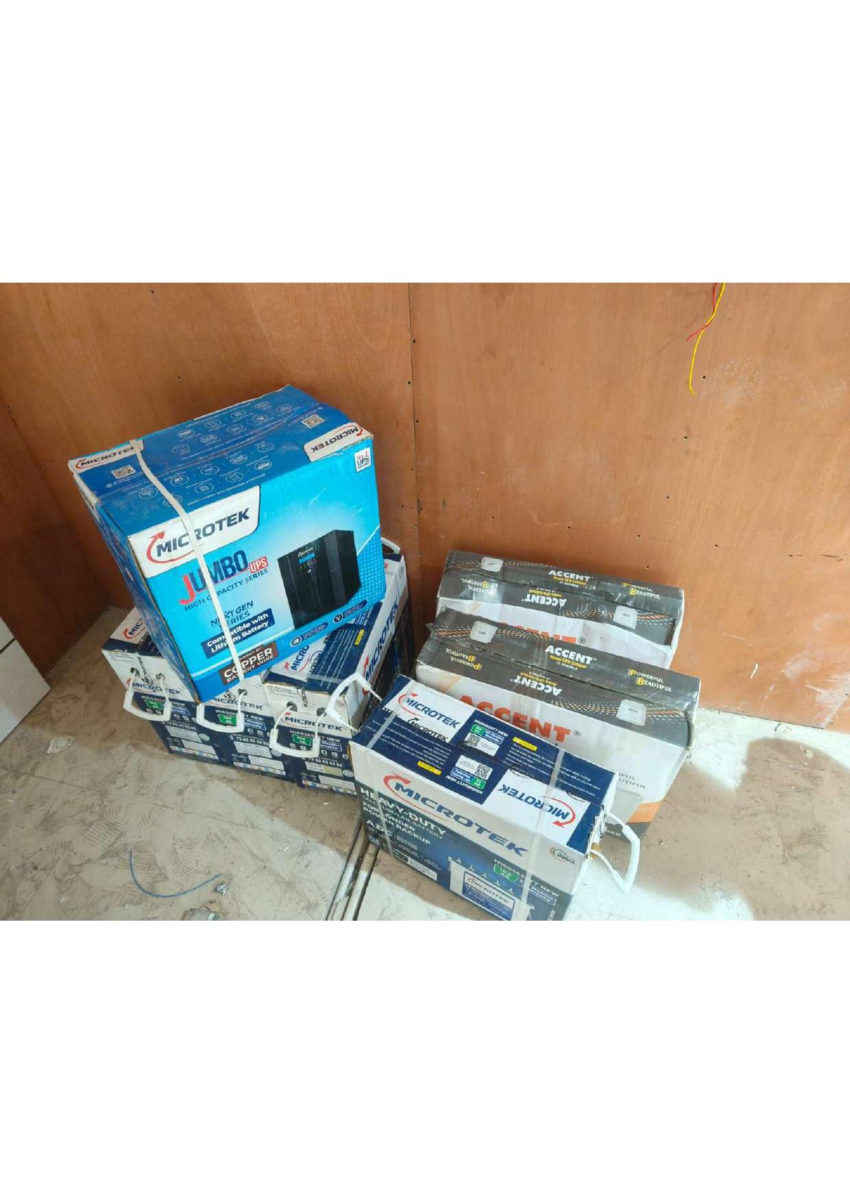 Inverter and battery stock
