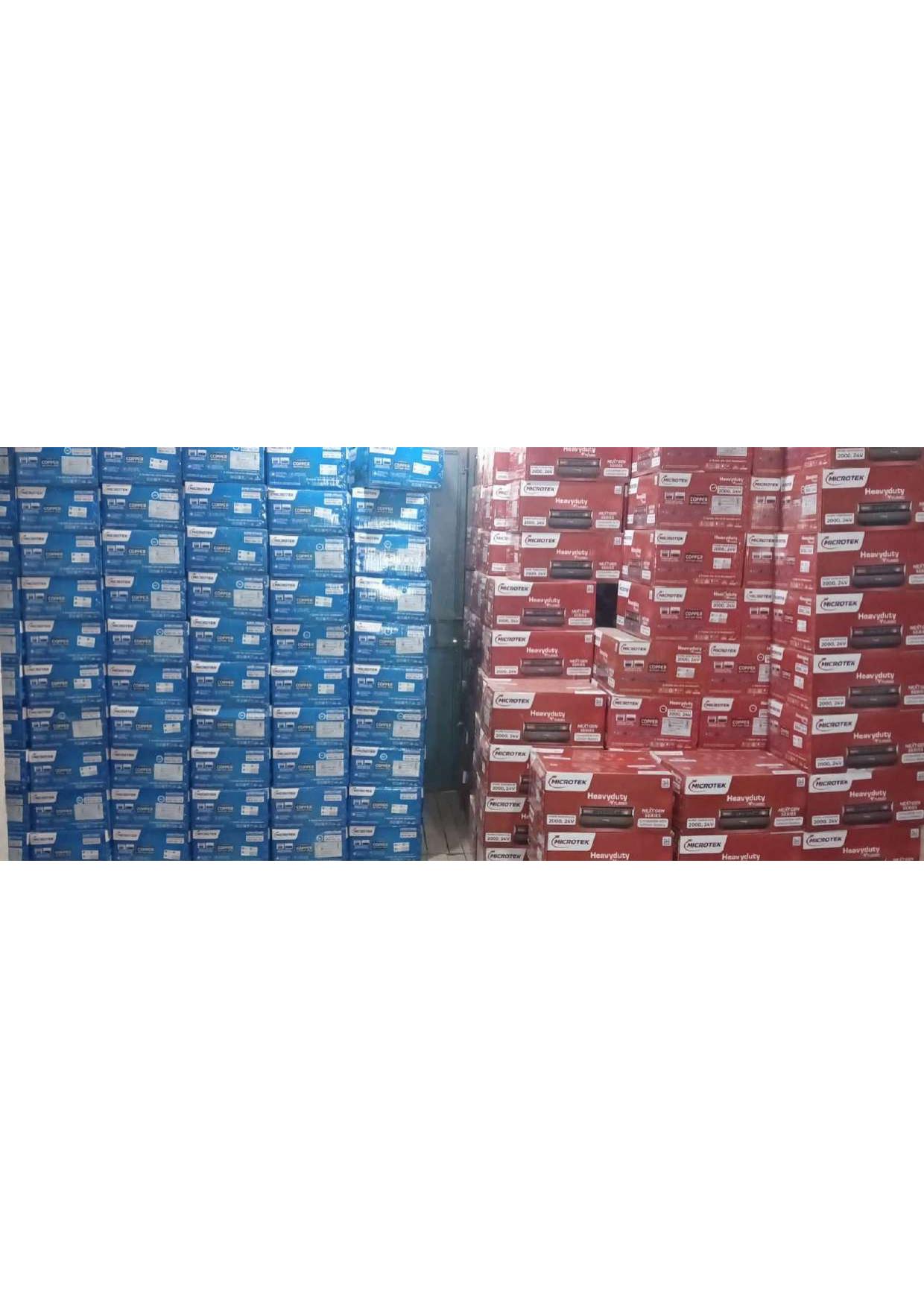 Microtek battery stock warehouse