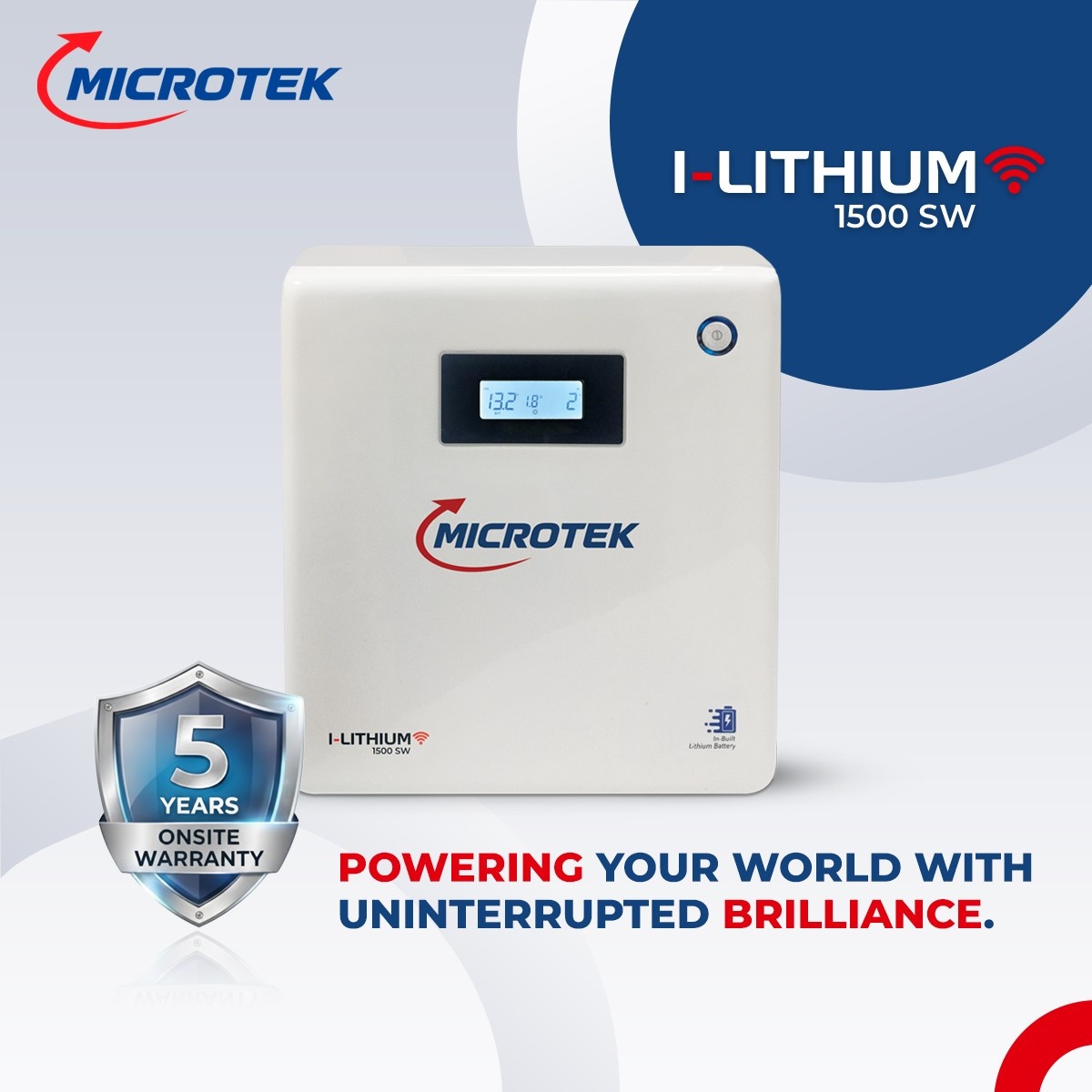I-LITHIUM 1500 SW Inverter